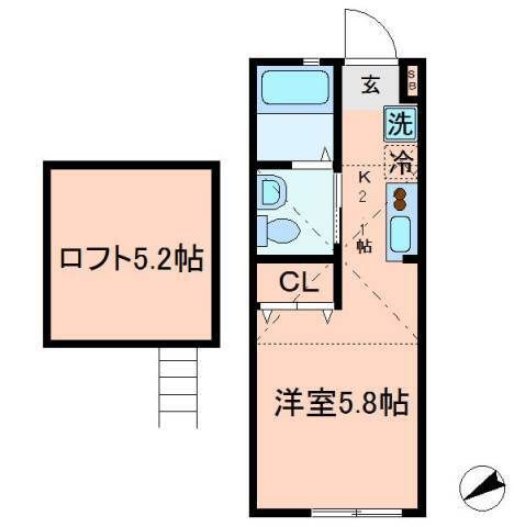 ミーレ横浜の間取り
