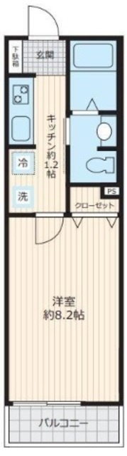 アビタシオン９の間取り