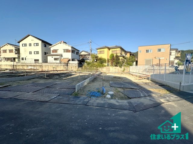 ●生駒郡平群町下垣内　第5期　新築一戸建ての外観|現在はこんな感じです。完成までが待ち遠しいですね。