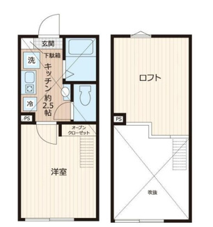 【間取り】 | パピヨンⅢ | 間取りです。