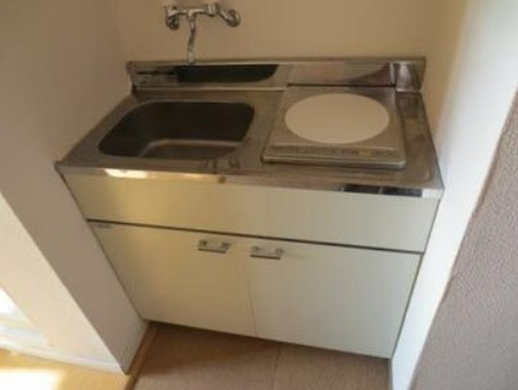 富里市日吉台１丁目の賃貸マンションのキッチン