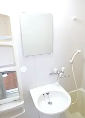松戸市松戸の賃貸マンションの洗面所