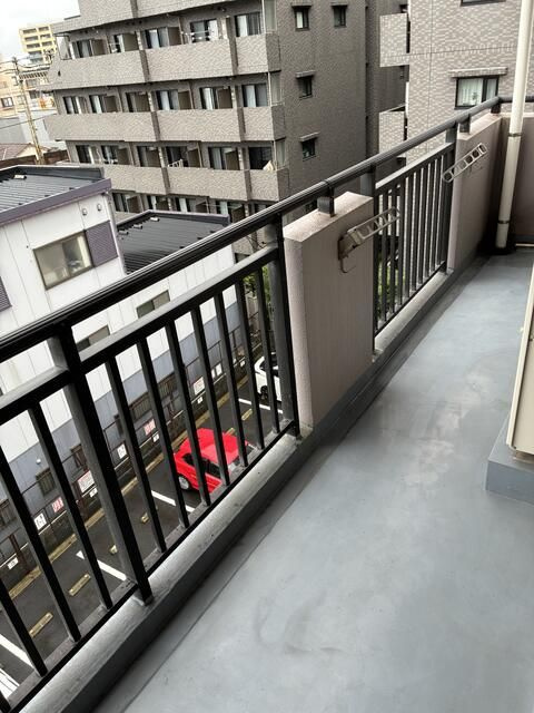 タートル仲六郷のバルコニー