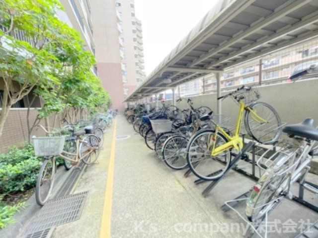 茅ヶ崎市中島　ベルパーク湘南茅ヶ崎D館の駐輪場|駐輪スペース◇