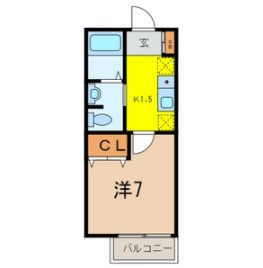 【間取り】 | エスポワール戸田