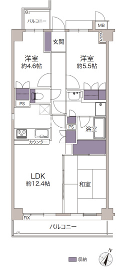 【間取り】 | 藤和シティコープ鴻巣
