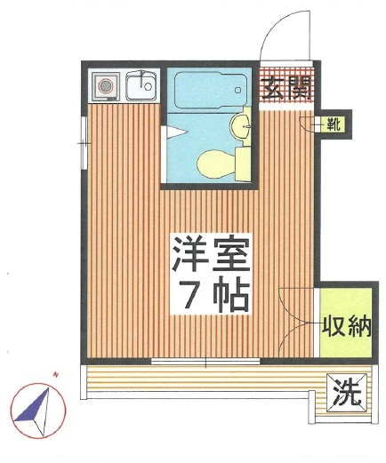 【間取り】 | 第2玉川ビル