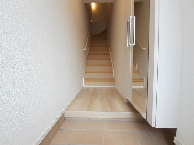 椿の玄関