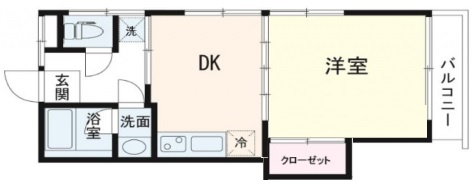 TKハイムの間取り