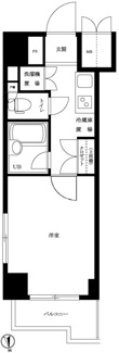 【間取り】 | ルーブル南麻布  | 間取りです。