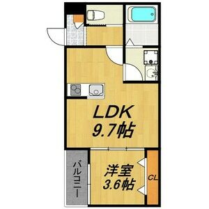 【間取り】 | LE COCON 岩倉