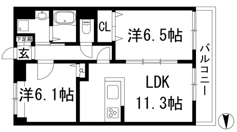 【間取り】