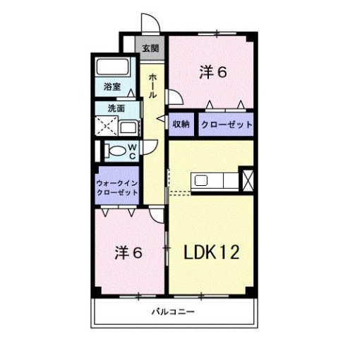 【間取り】 | ソレアードⅡ