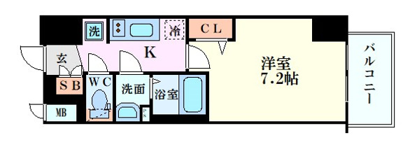 プレサンスOSAKA DOMECITYクロスティ
