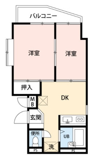 【間取り】 | ベルポアン多摩川