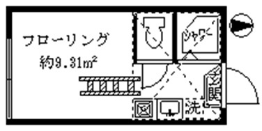 フェリス鷺宮の間取り
