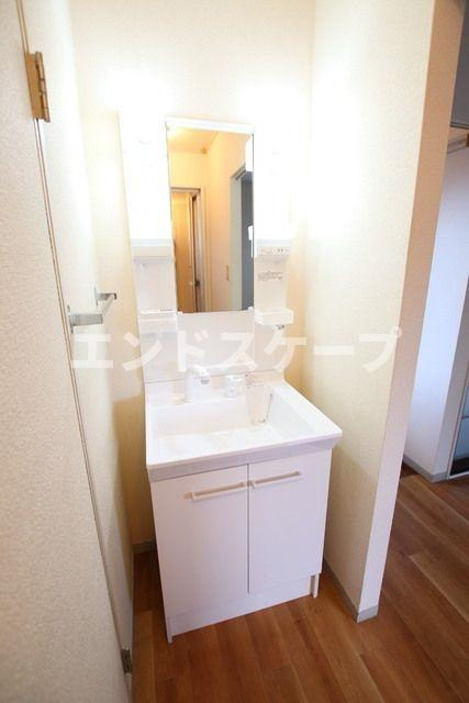 メゾンドパークスの洗面所|高崎、前橋のお部屋探しはエンドスケープまで！お客様の理想お聞かせ下さい♪