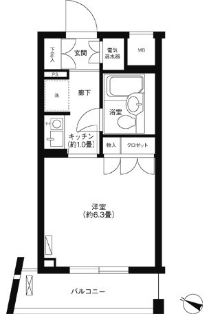 【間取り】 | コスモリード駒沢大学