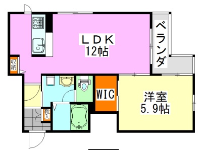 【間取り】 | サンライズ船橋884