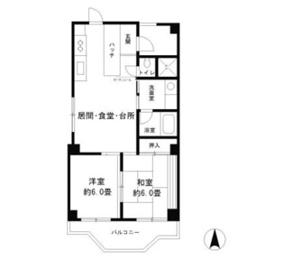【間取り】 | コーポカンザ本牧