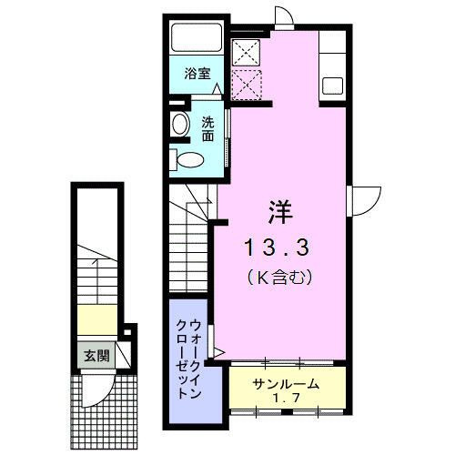 【間取り】 | モンテセレ2（モンテセレノⅡ）