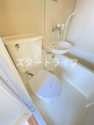 大阪市東淀川区淡路２丁目の賃貸マンションのトイレ