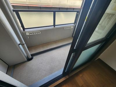 エスリード京都河原町第3のバルコニー|北向きバルコニー