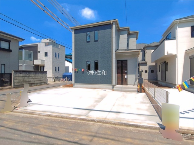 【新築分譲住宅】川越市中台元町1丁目23番の前面道路含む現地写真