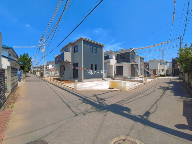 【新築分譲住宅】川越市中台元町1丁目23番の前面道路含む現地写真