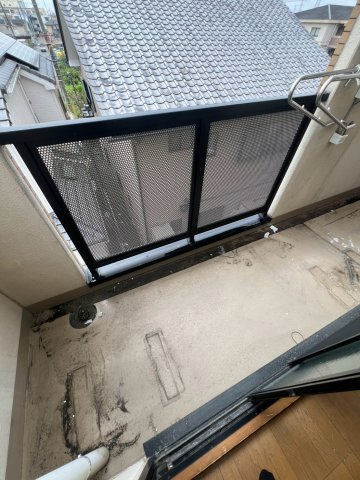 グリーンコート西田のバルコニー