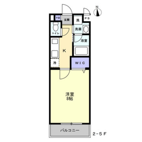 ミモザヒルズ岡山医大南の間取り