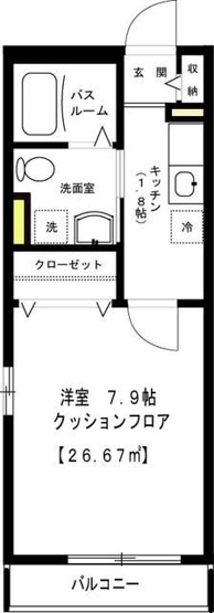 【間取り】 | ヴェールメゾン駒沢