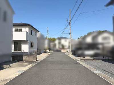 【前面道路含む現地写真】 | 四日市市三滝台２丁目 | 前面道路