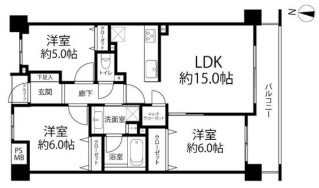 レクセル千川の間取り