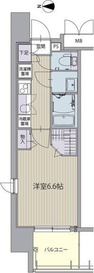 【間取り】 | パルティール庄内通