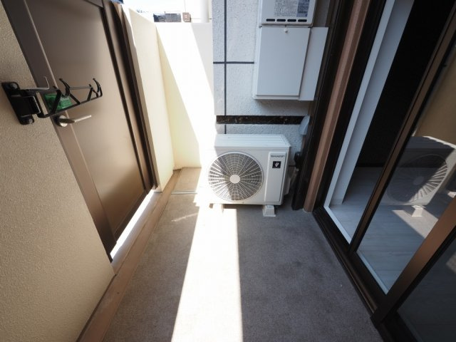 Luxe布施北Ⅲのバルコニー