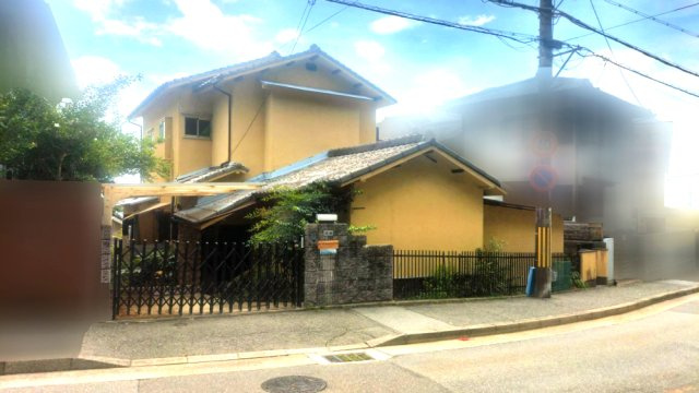 甲陽園東山町古家付土地の外観|建築条件なし（現況古家付）