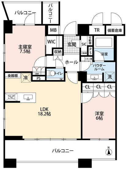 【間取り】 | ネベル恵比寿