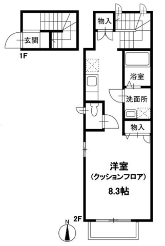 Ｇｒａｎｄ　Ｂｌｕeの間取り