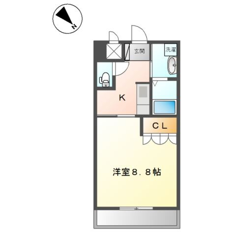 アヴァンス　サンセイの間取り