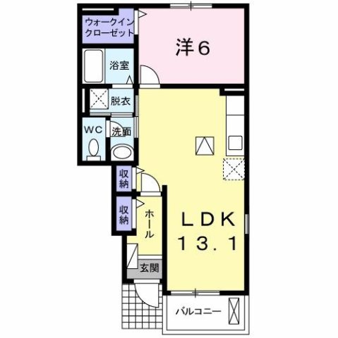 ネッスルシックスの間取り