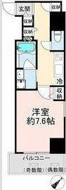 アルファレガロ神戸元町の間取り