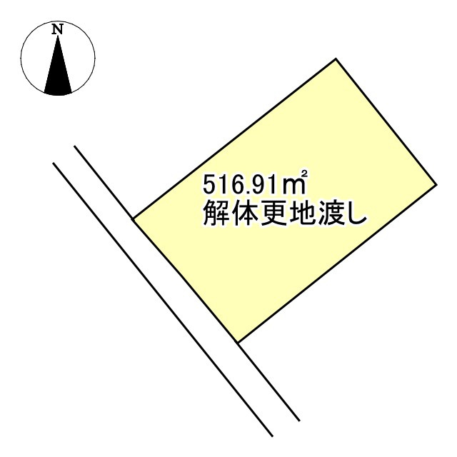 西条市喜多台57-2　57-3　売土地の土地図