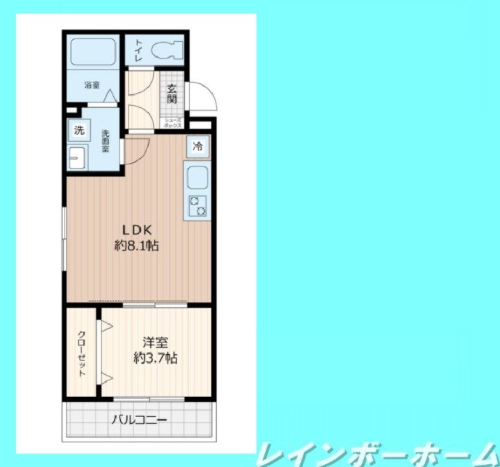 【仲介手数料：50％OFF】対象物件！の間取り