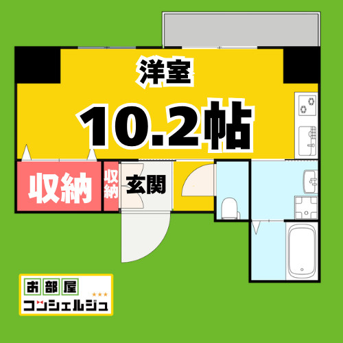 THE RESIDENCE IMAIKE EASTの間取り