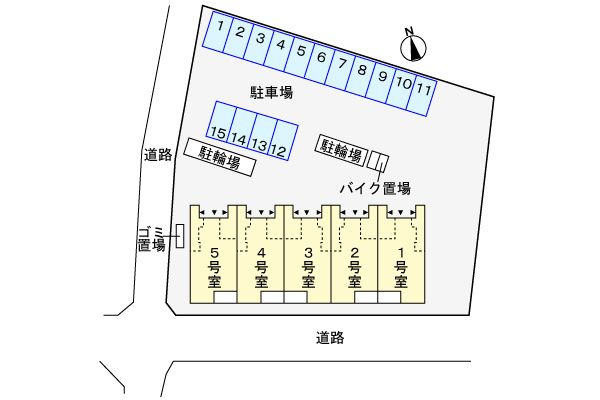 【区画図】 | パレスナオ