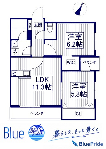 【間取り】 | レジデンス湘南