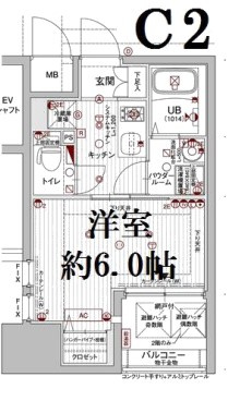 【間取り】 | エスリード難波ステーションゲートサウステラス