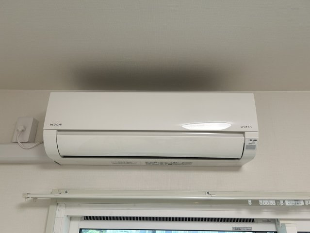 市ヶ谷春日マンションの設備|エアコンです