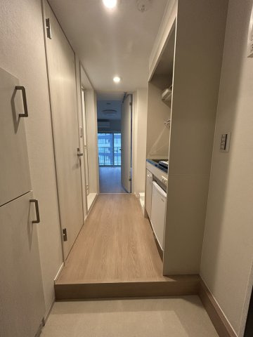 市ヶ谷春日マンションの玄関|シンプルで使いやすい玄関です